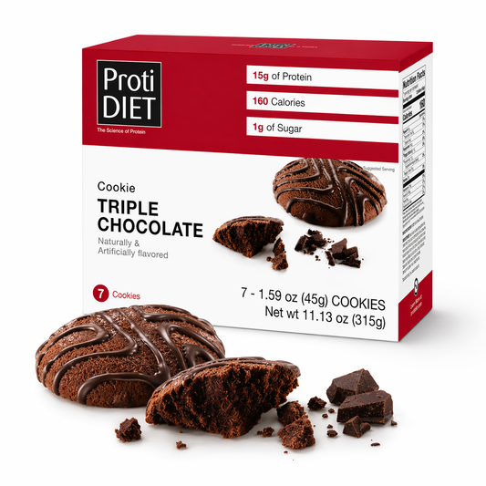 ProtiDIET Triple Chocolate Protein Cookies (7ct)