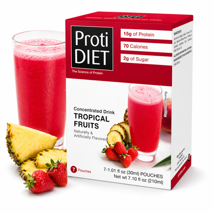 ProtiDIET Tropical Fruits Liquid Concentrate Drink (7ct)