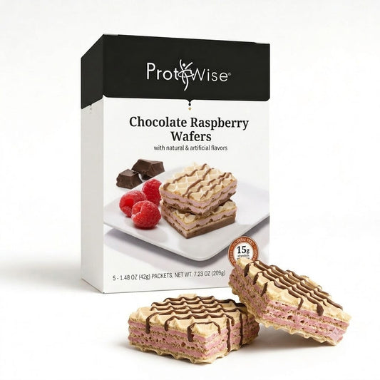 ProtiWise Chocolate Raspberry Protein Wafers (5ct)