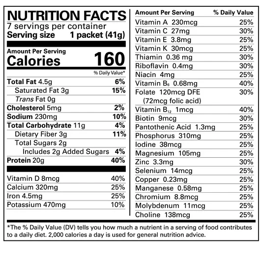 Numetra Vanilla Pudding & Shake | 20g Protein (7ct)