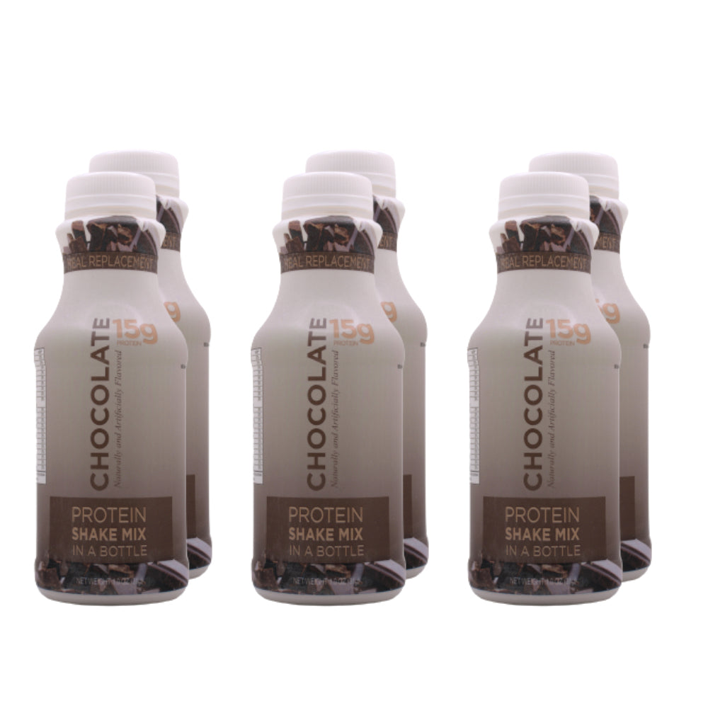 Chocolate Cream Protein Shake (6-Pack Bottles) - BestMed - Doctors Weight Loss