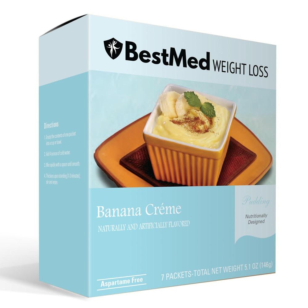 Banana Creme Pudding -Aspartame Free- BestMed - Doctors Weight Loss
