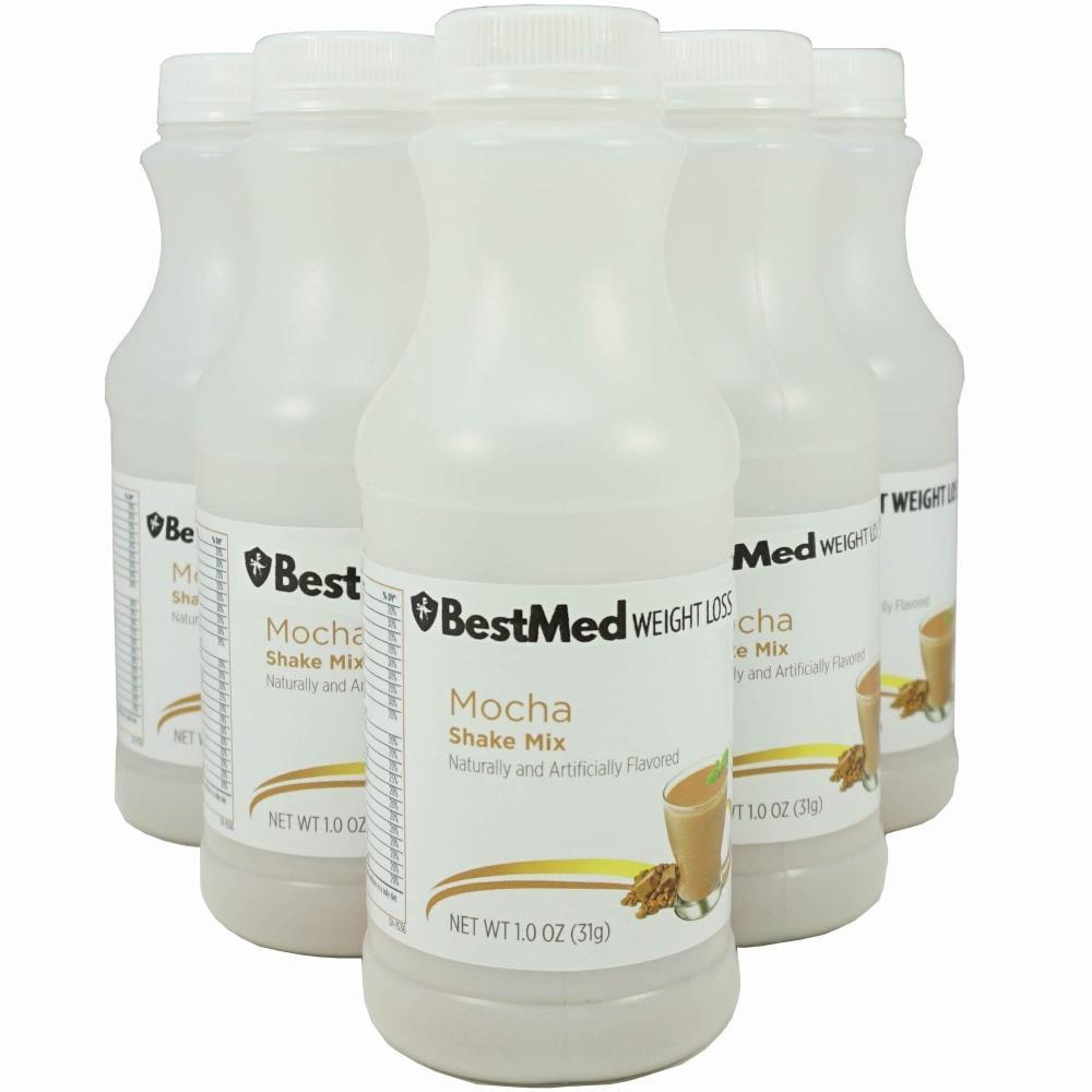 Mocha Cream - 100 Calorie Protein Shake (6-Pack Bottles) - BestMed - Doctors Weight Loss